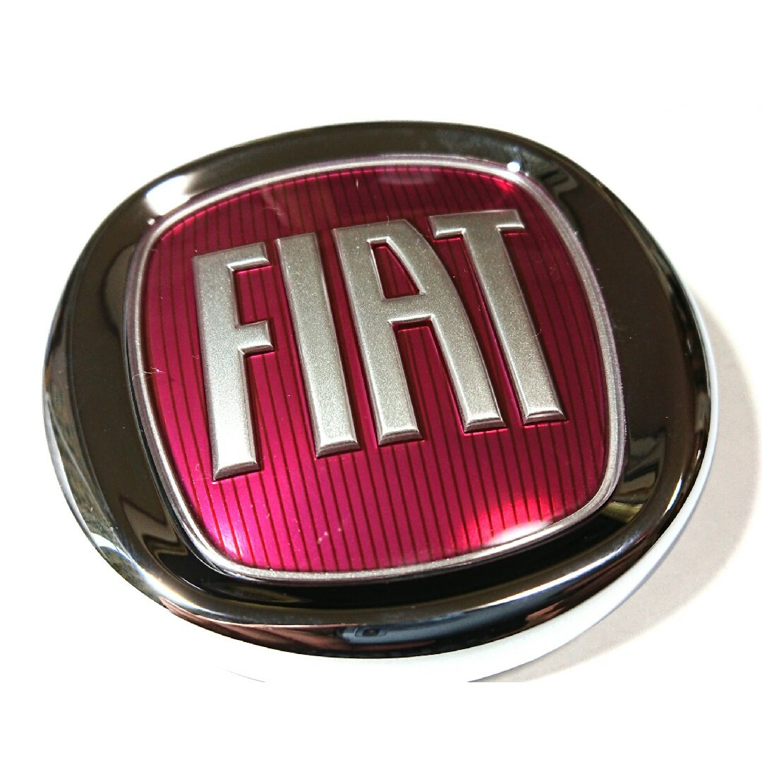 フィアット 500 純正 フロントリアエンブレムセット 新品 FIAT500