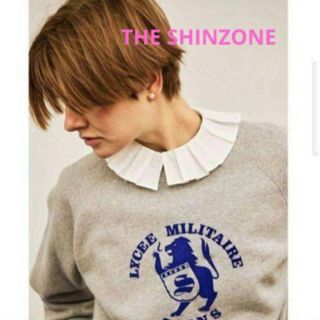 THE SHINZONE シンゾーン ハイネック フリル ブラウス