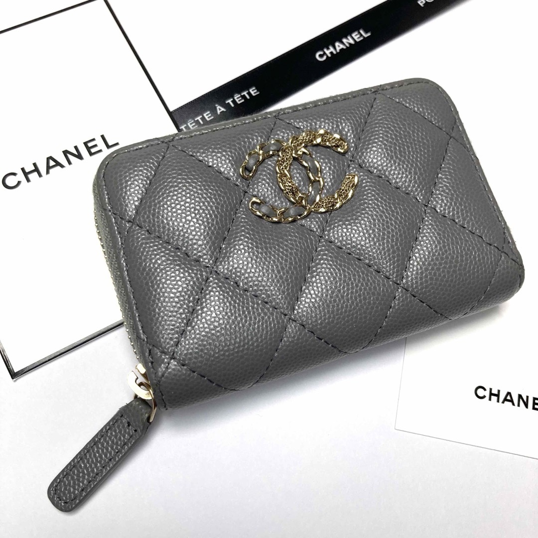 【30番台】CHANEL シャネル マトラッセ コインパース 19