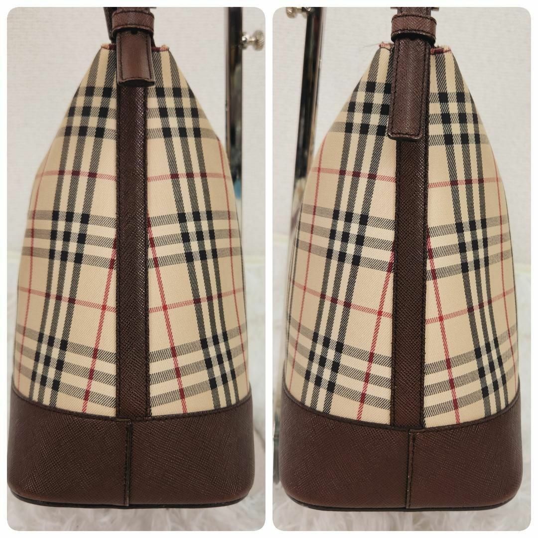 BURBERRY - BURBERRY ノバチェック柄 ショルダーバッグ ロゴ