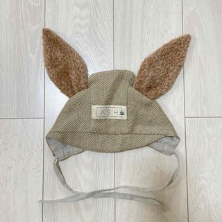 コドモビームス(こどもビームス)のash generation ◎ TAIGA rabbit bonnet(帽子)