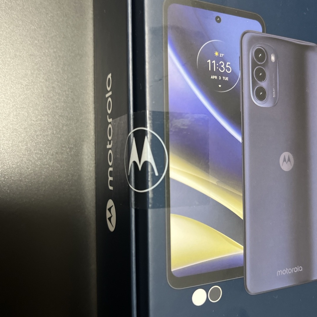 Motorola(モトローラ)のmoto g52j 5G II パールホワイト 新品未使用 スマホ/家電/カメラのスマートフォン/携帯電話(スマートフォン本体)の商品写真