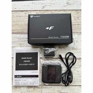 フジツウ(富士通)のモバイルWi-Fiルーター　FS030W(その他)