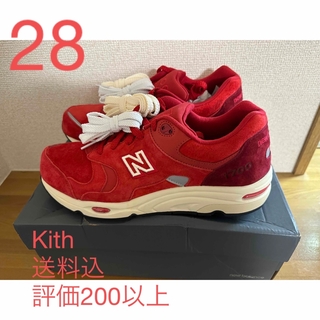キス(KITH)のKITH × New Balance 1700 Toronto "Red"28(スニーカー)