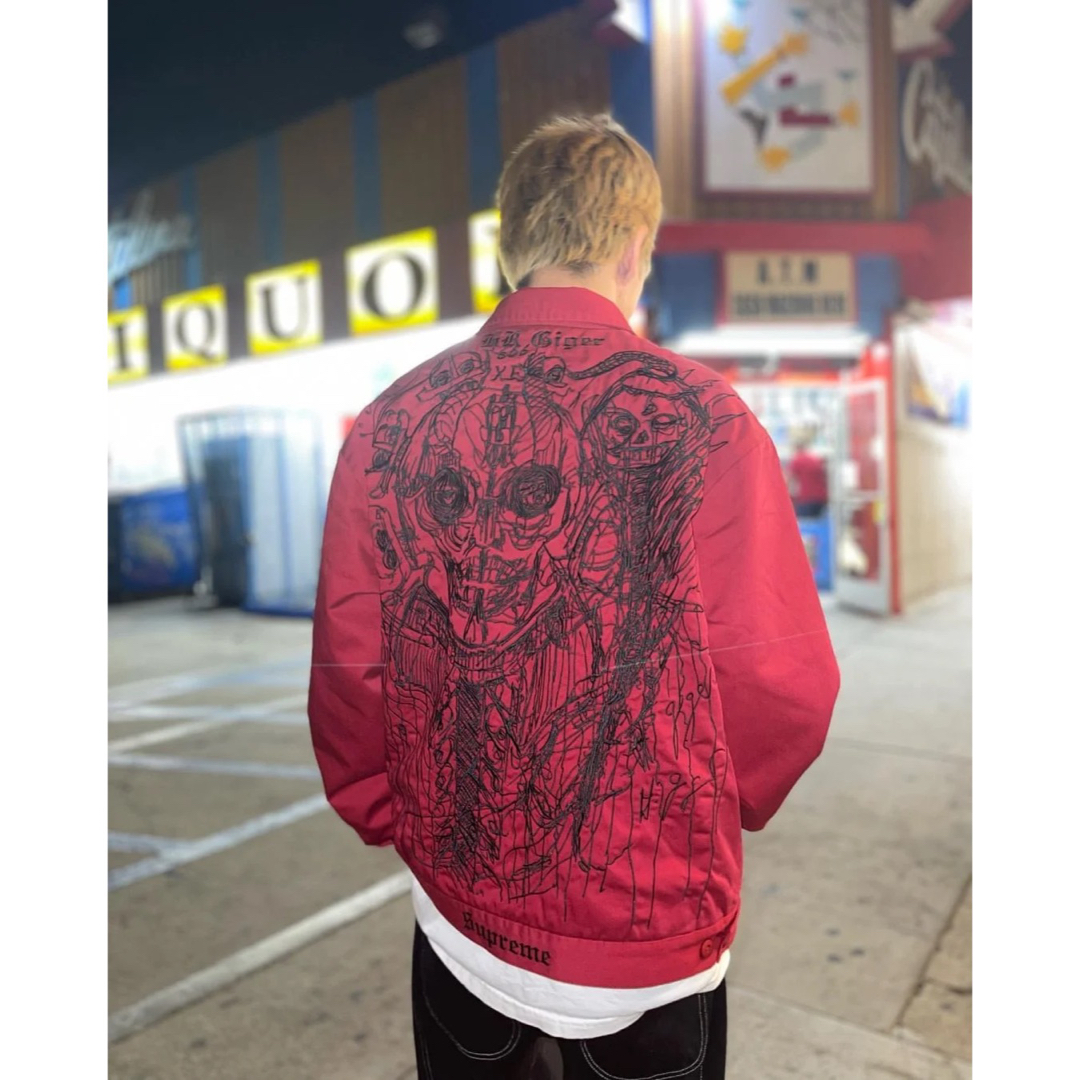 Supreme - Supreme H.R. Giger Work Jacketの通販 by アド's Supreme - Supreme H.R. Giger Work Jacketの通販 by アド's