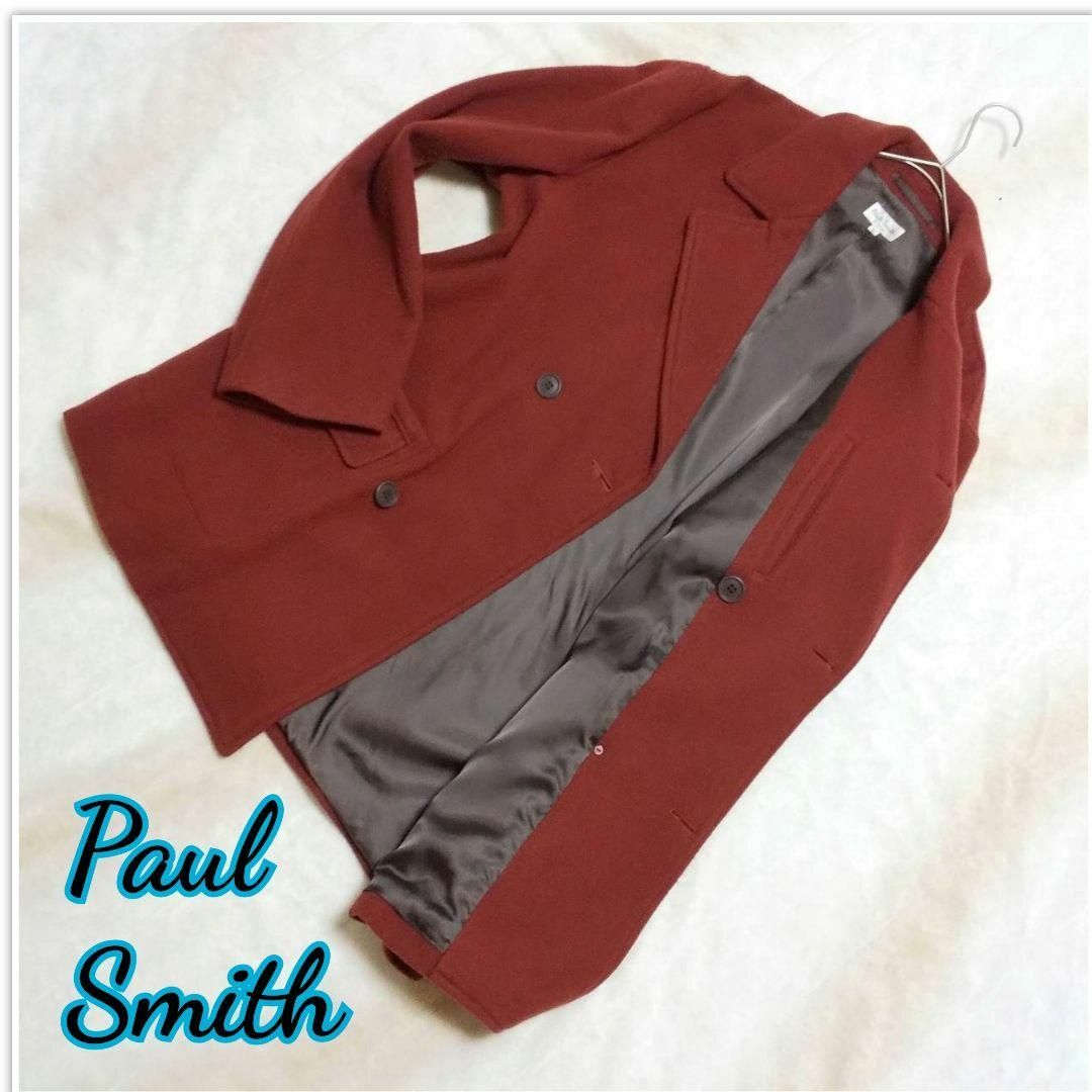 ポールスミスロンドン/Paul Smith London☆ピーコート☆Lサイズ-