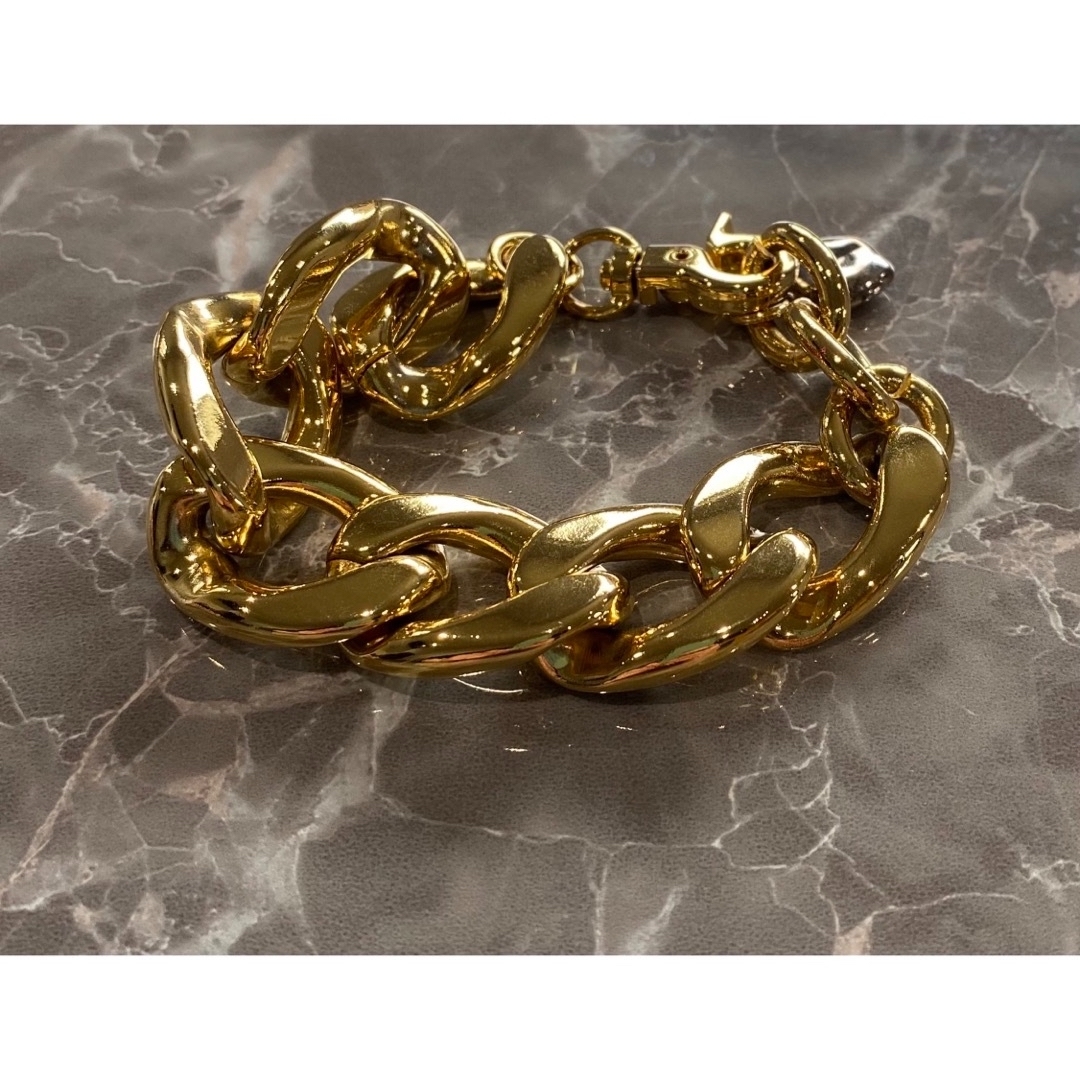 luxe chain bracelet gold