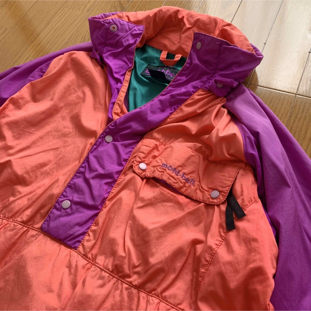 90s mont-bell FREE STYLE ANORAK 日本製 収納袋付