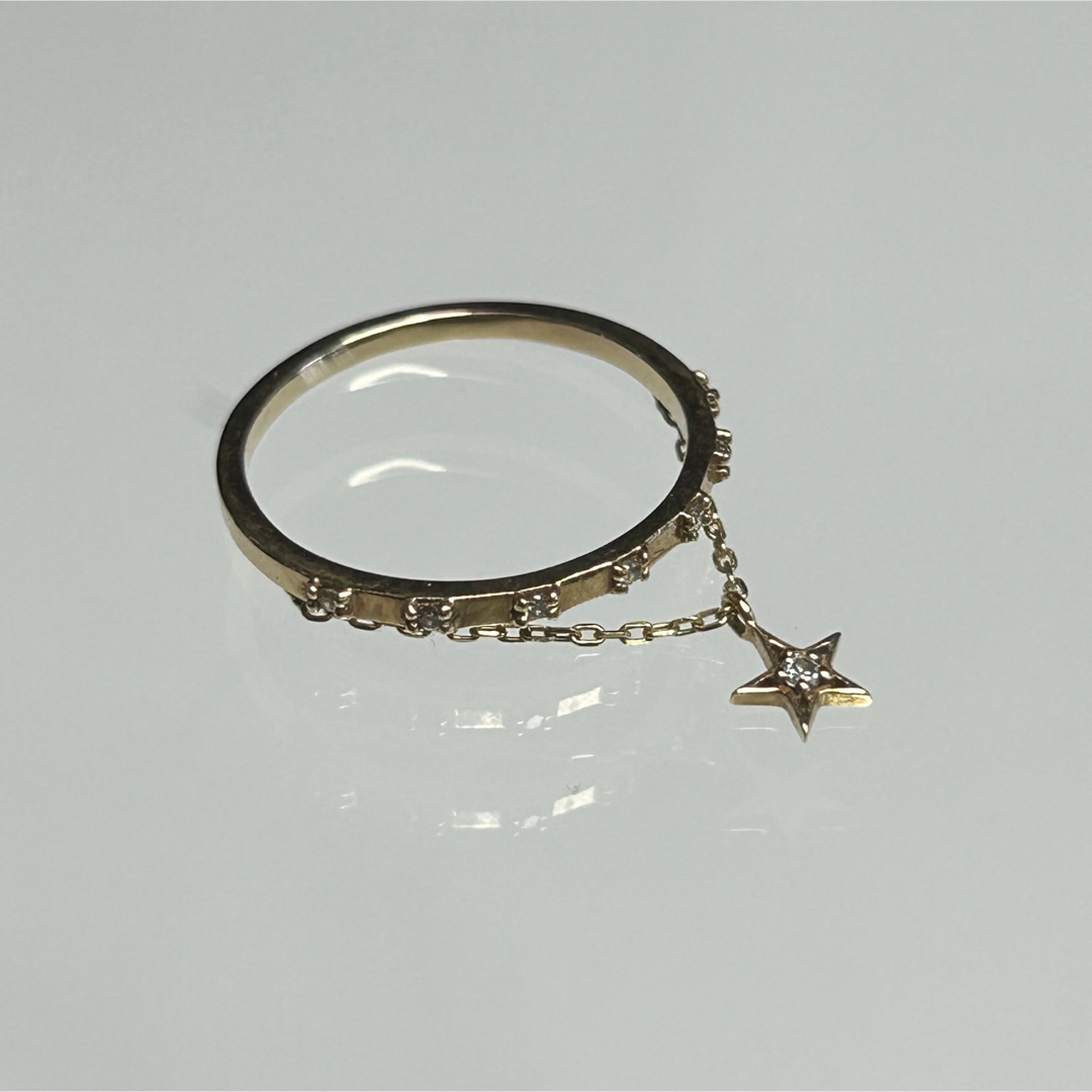 eimy istoire(エイミーイストワール)のエイミーイストワール 星 ダイヤモンド 指輪 レディースのアクセサリー(リング(指輪))の商品写真