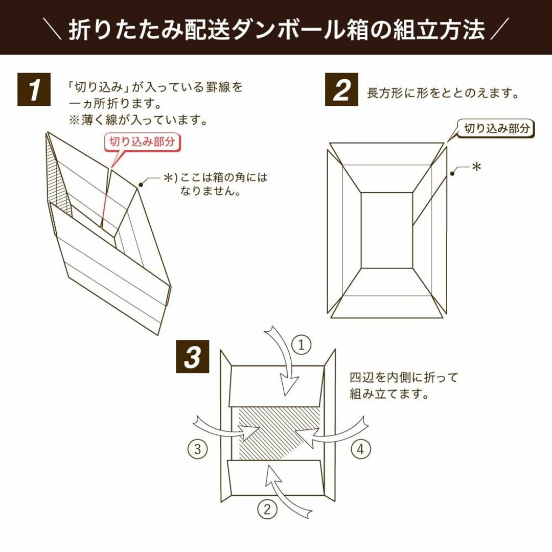 ボックスバンク 段ボール 160サイズ 2枚セット58×48×46cmダンボール その他のその他(その他)の商品写真