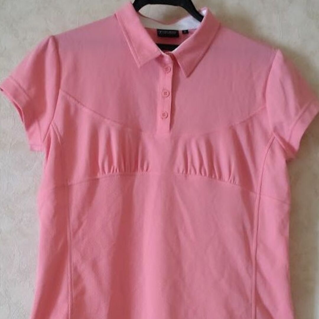UVカットスポーツTシャツ　ピンク スポーツ/アウトドアのゴルフ(ウエア)の商品写真