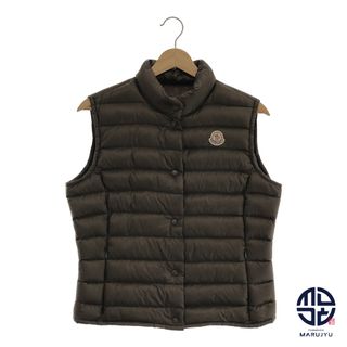 モンクレール(MONCLER)のMONCLER モンクレール LIANE GILET Lianeジレ オリーブグリーン モスグリーン カーキ ダウンベスト ベスト レディース サイズ3 アパレル(ダウンベスト)