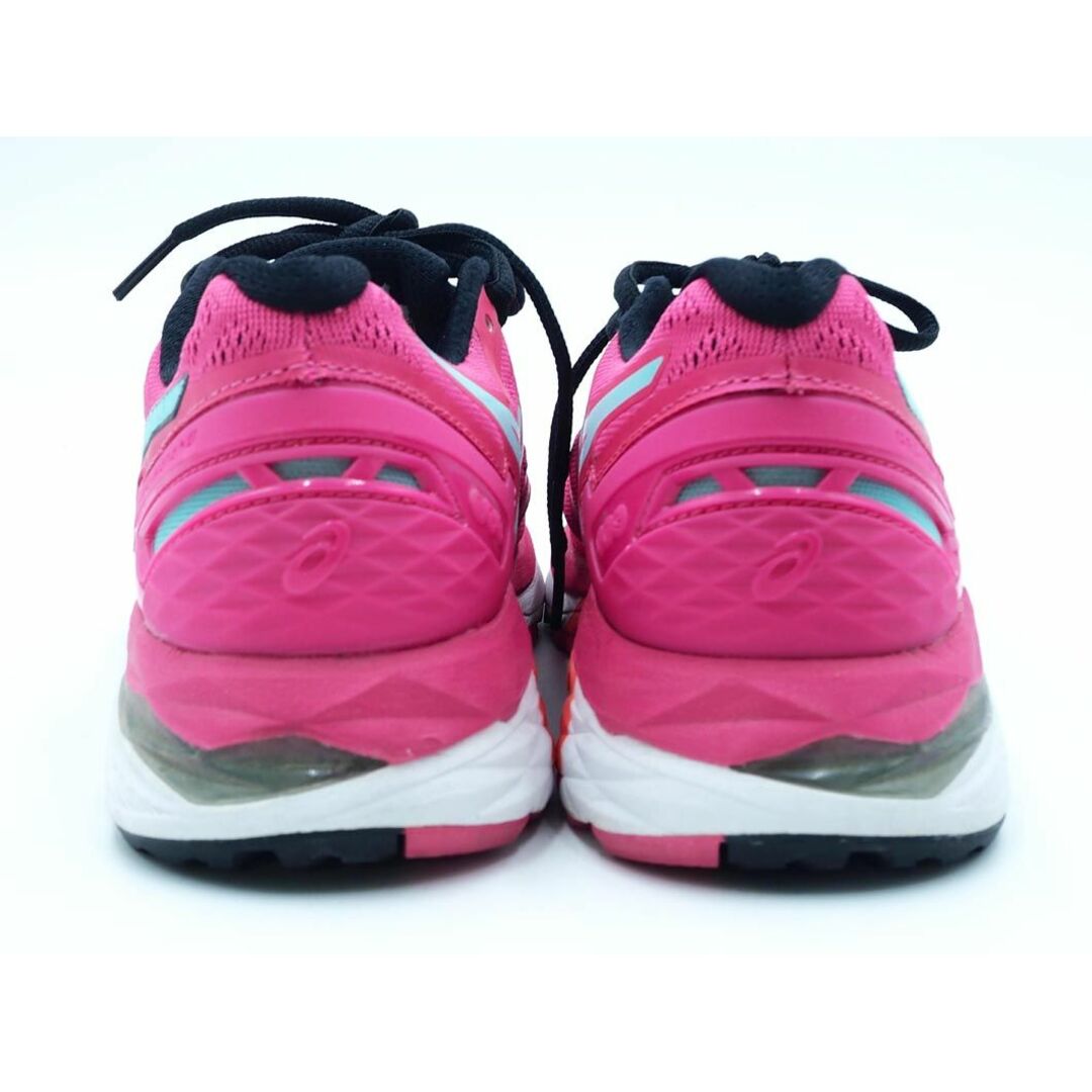 asics(アシックス)のASICS アシックス GEL-KAYANOR23 WIDE レディゲルカヤノ マラソン ランニングシューズ スニーカー size22.5ｃｍ/ピンク ■■ レディース レディースの靴/シューズ(スニーカー)の商品写真