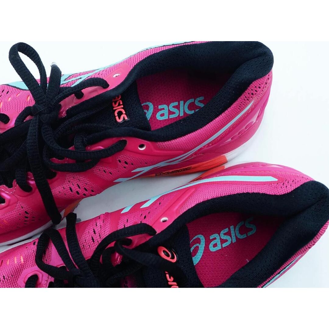 asics(アシックス)のASICS アシックス GEL-KAYANOR23 WIDE レディゲルカヤノ マラソン ランニングシューズ スニーカー size22.5ｃｍ/ピンク ■■ レディース レディースの靴/シューズ(スニーカー)の商品写真