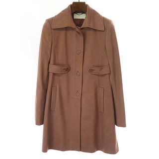 ステラマッカートニー(Stella McCartney)のSTELLA McCARTNEY ステラ マッカートニー ウールカシミヤベルトデザインコート ピンク 40(その他)