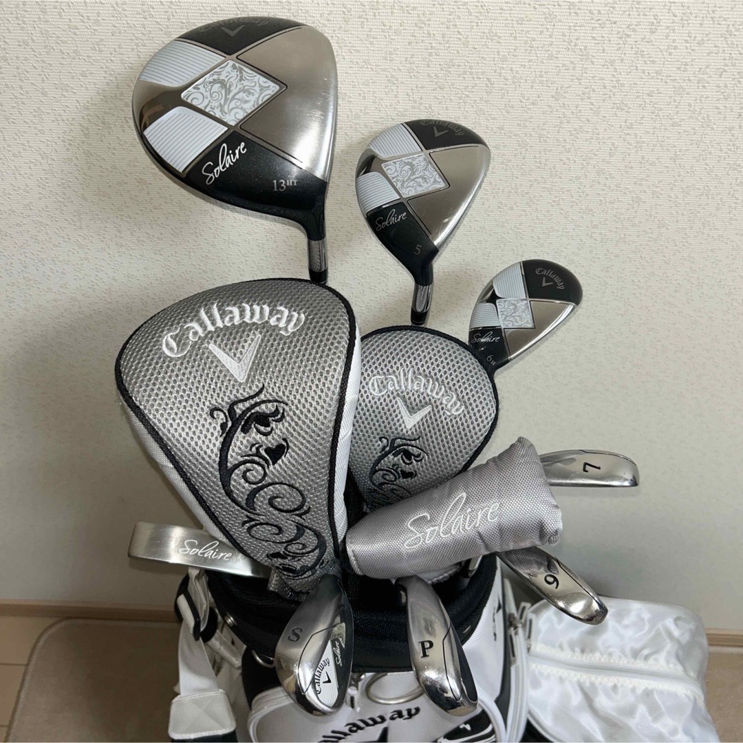 Callaway(キャロウェイ)の人気‼️【美品】キャロウェイ★ソレイユ／レディース ゴルフクラブセット★初心者 スポーツ/アウトドアのゴルフ(クラブ)の商品写真