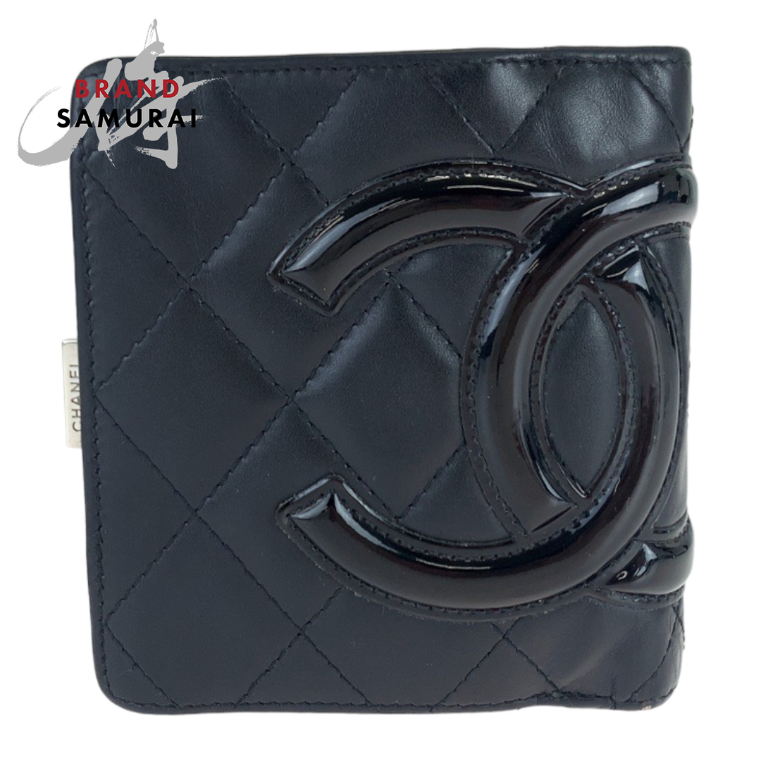 CHANEL シャネル カンボンライン ココマーク ブラック 黒 ピンク