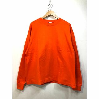 010141● CAMBER ロンT XL オレンジ Tシャツ キャンバー  (Tシャツ/カットソー(七分/長袖))