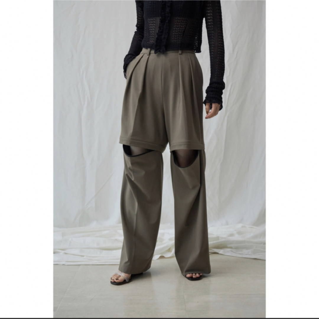 Mediam Removable pants / Mocha 1サイズ