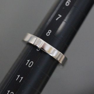 Cartier - カルティエ Cフラットリング 49 指輪 K18WG 750 E0616の通販