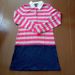 ギャップキッズ(GAP Kids)の【GAP】ボーダー柄チュニック　140(Tシャツ/カットソー)