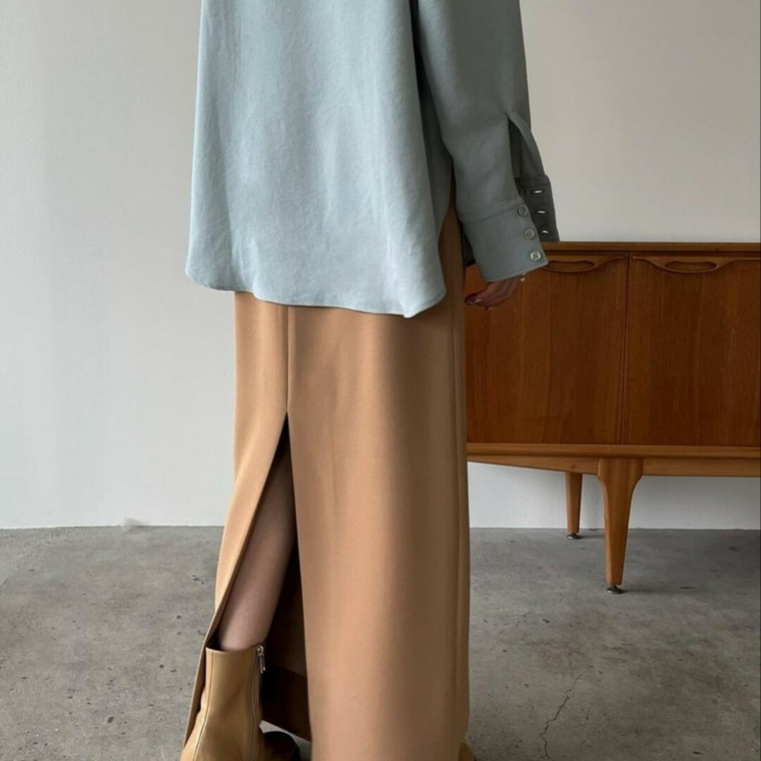 CLANE(クラネ)のCLANE HIGH WAIST STRAIGHT MAXI SKIRT レディースのスカート(ロングスカート)の商品写真
