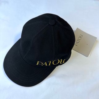 パトゥ(PATOU)の新品未着用 Patou 黒M/L オーガニックコットンデニム パトゥ キャップ(キャップ)