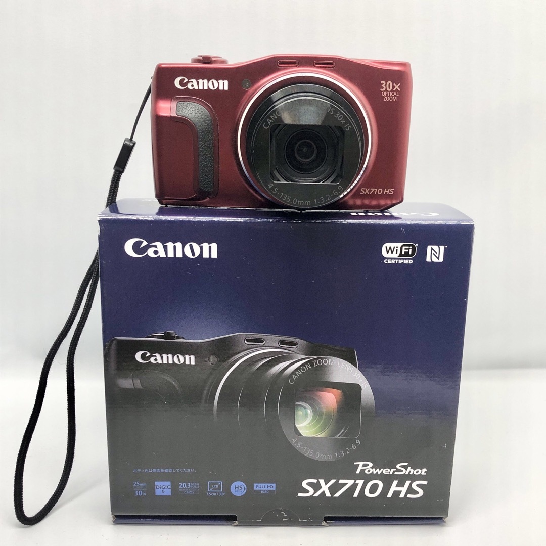 Canon デジタルカメラ PowerShot SX710 HS レッド