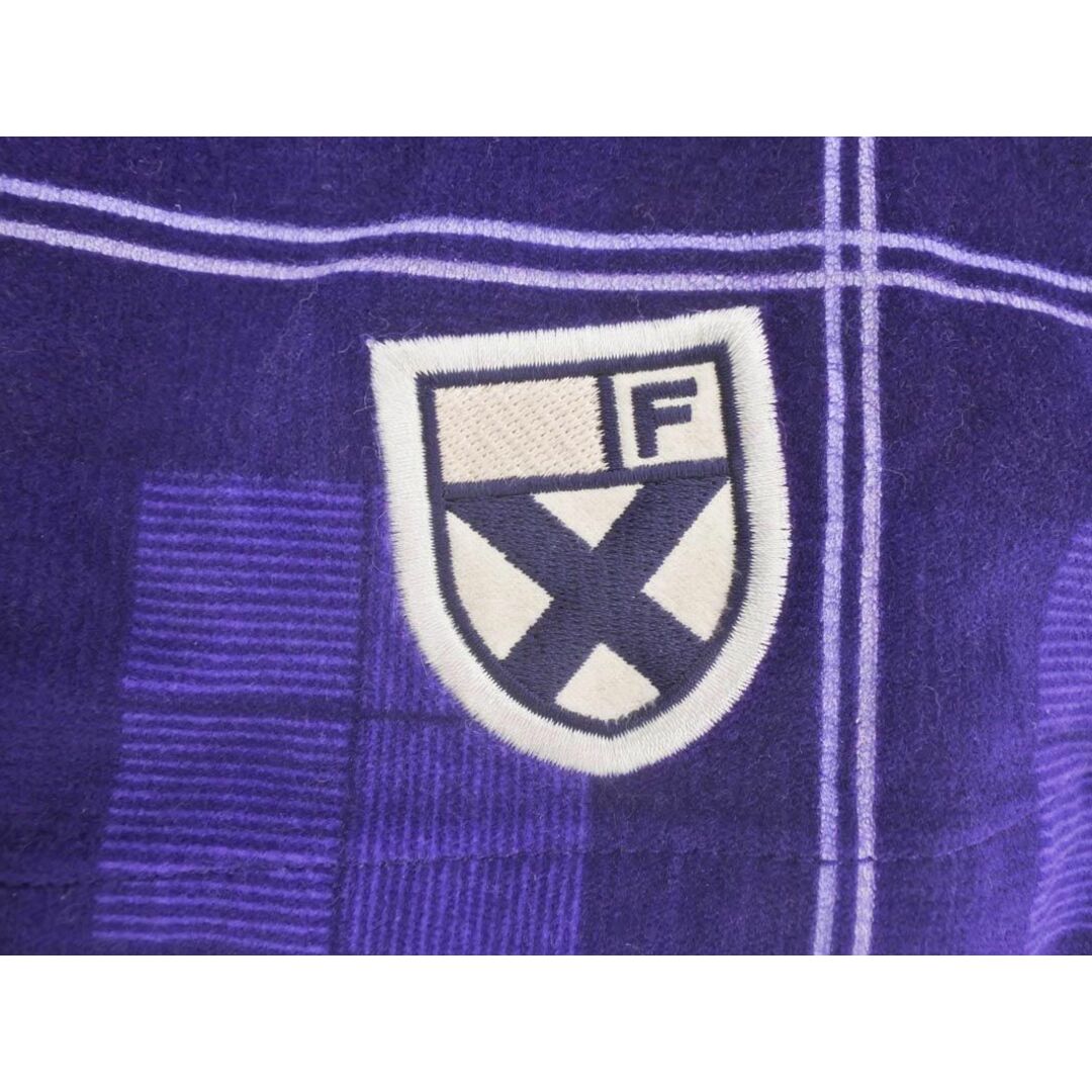 FIDRA フィドラ ゴルフ ベロア チェック スカート パンツ sizeXS/紫 ◇■ レディース レディースのパンツ(その他)の商品写真