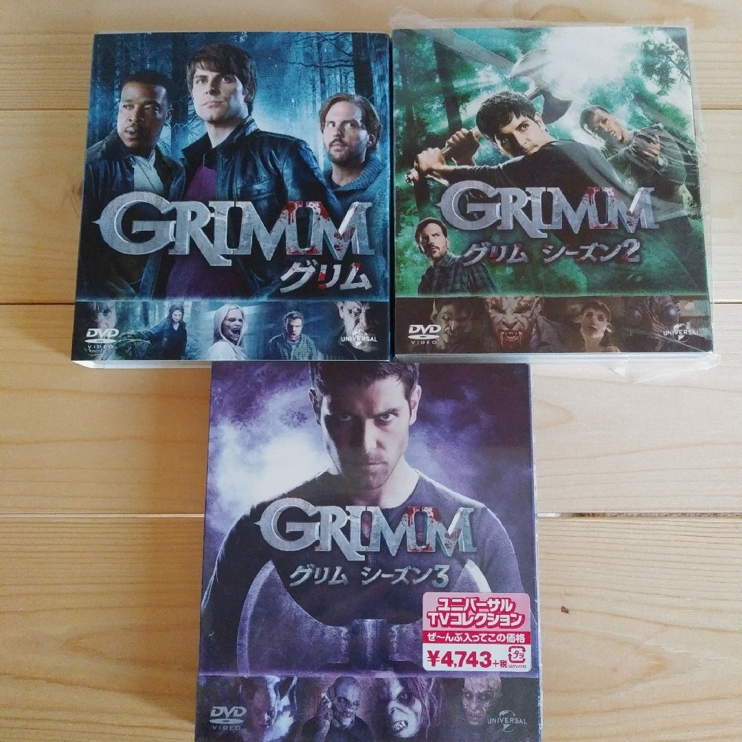 GRIMM グリム シーズン1 ～３　バリューパック〈6枚組〉　海外ドラマDVDCDDVD