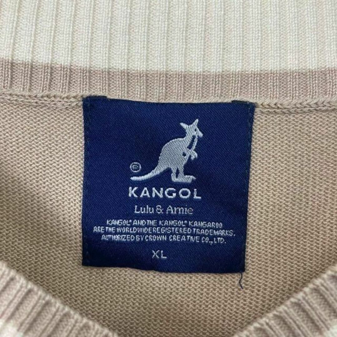 KANGOL(カンゴール)のkangol カンゴール　ニットベスト　メンズ　オーバーサイズ メンズのトップス(ベスト)の商品写真