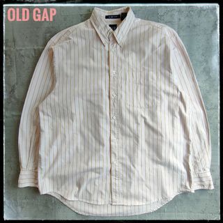 ギャップ(GAP)の【L38】OLD GAP 90-00s USA古着 オックスフォード ストライプ(シャツ)