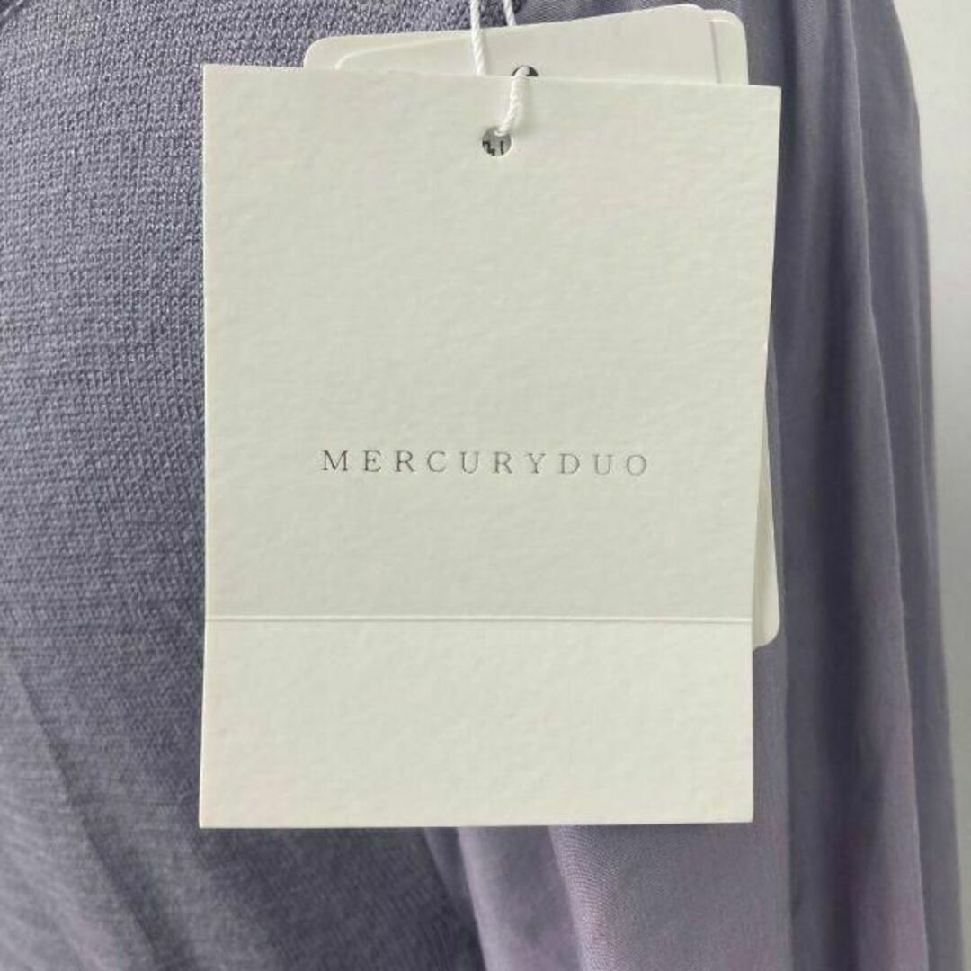 MERCURYDUO(マーキュリーデュオ)のMercury duo ワンピース　紫 レディースのワンピース(ロングワンピース/マキシワンピース)の商品写真