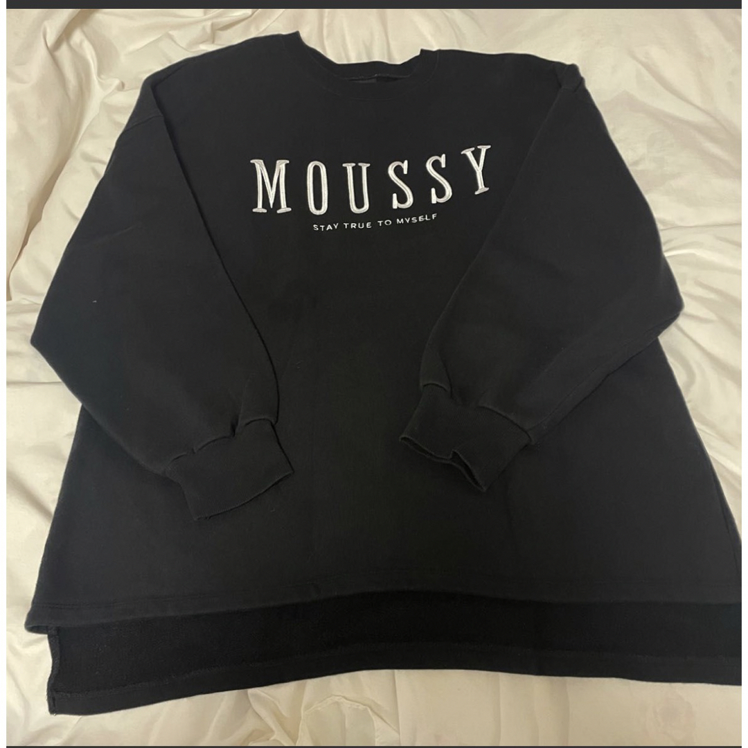 moussy ロゴ刺繍 スウェット | フリマアプリ ラクマ