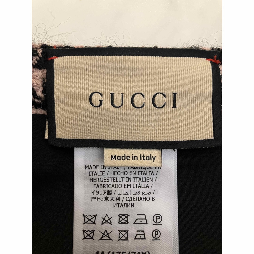Gucci - グッチ ツイード プリーツスカート ピンク 44の通販 by may
