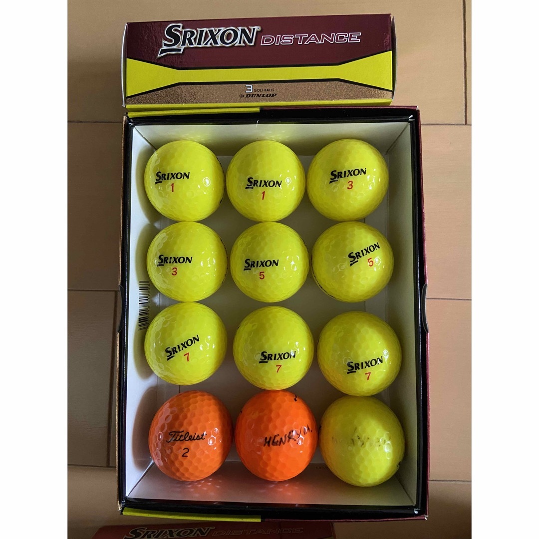 Srixon(スリクソン)のSrixon他ボール スポーツ/アウトドアのゴルフ(その他)の商品写真