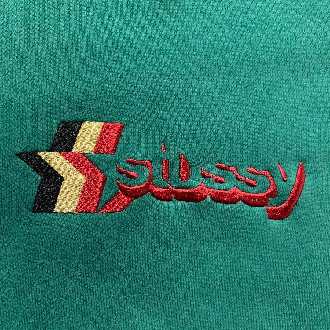STUSSY - 【超人気XLサイズ】ステューシー センター刺繍ロゴ 即完売