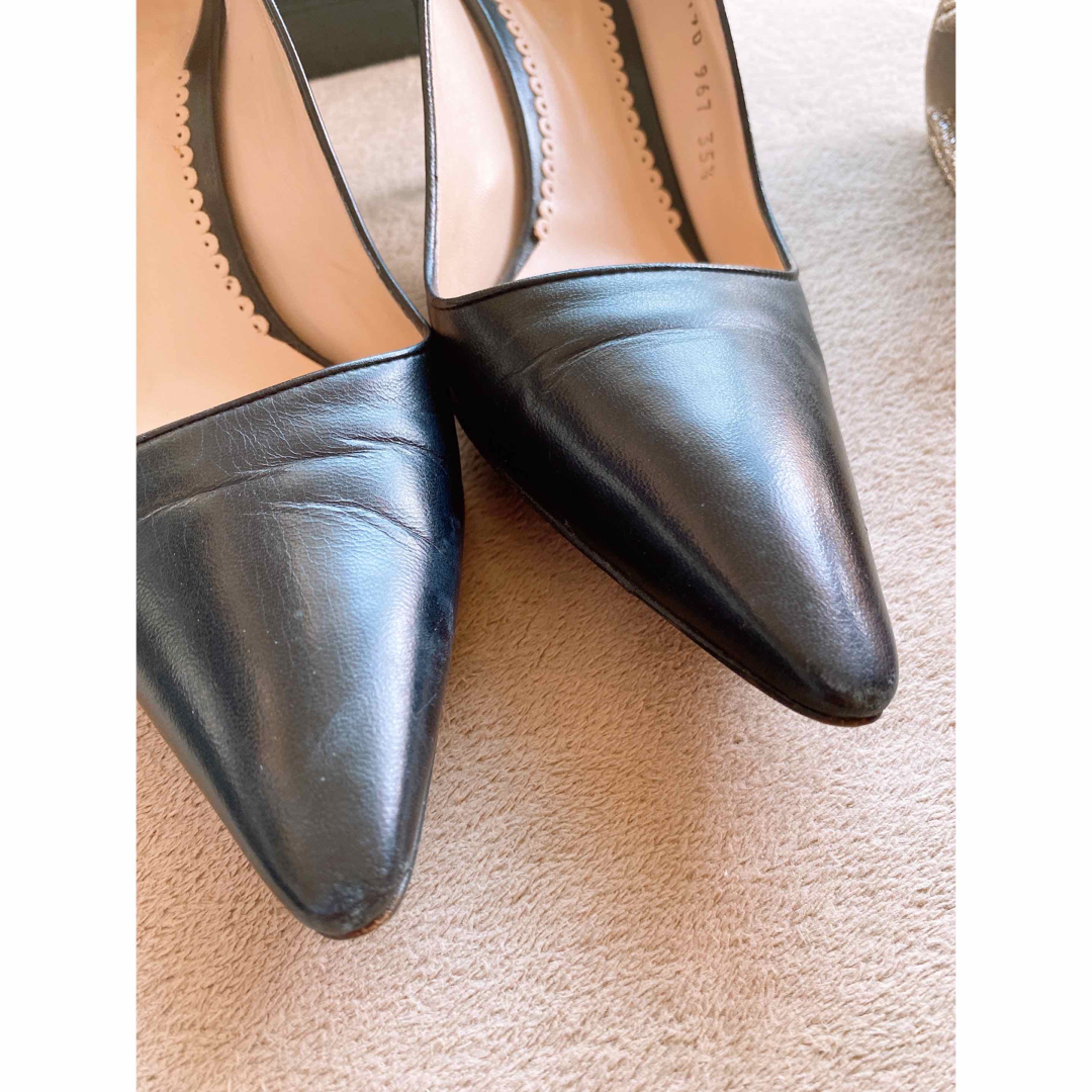ARMANI ヒール パンプス 22.5 23-