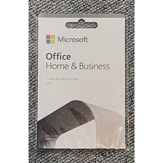 マイクロソフト(Microsoft)の正規品　Microsoft Office Home&Business 2021(PC周辺機器)