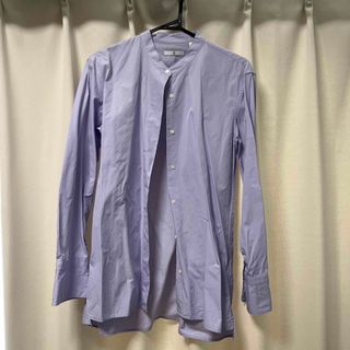 ユニクロ(UNIQLO)のユニクロ　+J   シャツ　パープル　M(シャツ/ブラウス(長袖/七分))