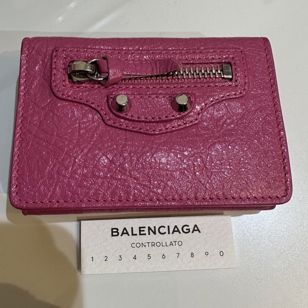 バレンシアガ BALENCIAGA クラシック ミニ ウォレット　3つ折り財布