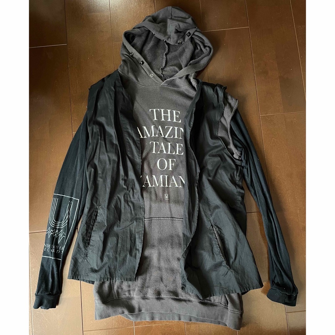UNDERCOVER - T期 アンダーカバーundercover スタッズレイヤード UNDERCOVER - T期 アンダーカバーundercover スタッズレイヤード