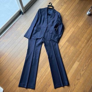 スーツカンパニー(THE SUIT COMPANY)のSALE！スーツカンパニー未使用　レディーススーツセットアップ　ネイビー　(スーツ)