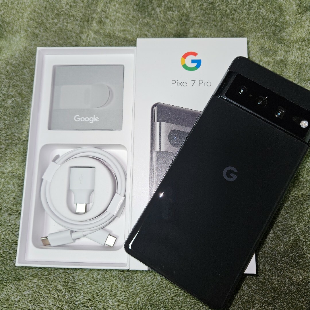 Google Pixel 7Pro Obsidian 256 GB SIMフリー