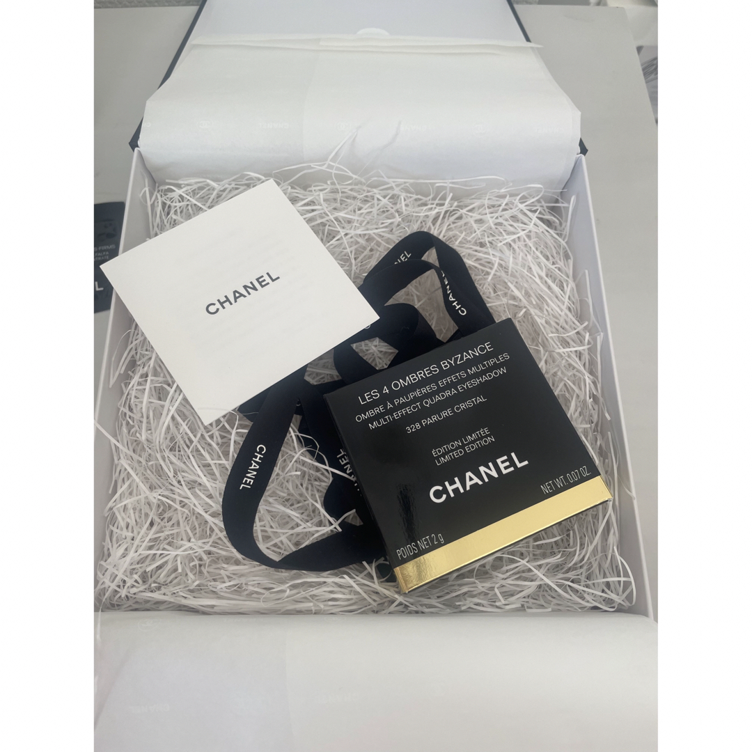 CHANEL(シャネル)のレキャトルオンブルビザンス328パリュール クリスタル  CHANEL おまけ コスメ/美容のベースメイク/化粧品(アイシャドウ)の商品写真