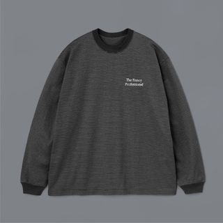 ワンエルディーケーセレクト(1LDK SELECT)のENNOY L/S BORDER T-SHIRTS BLACK × WHITE(Tシャツ/カットソー(七分/長袖))