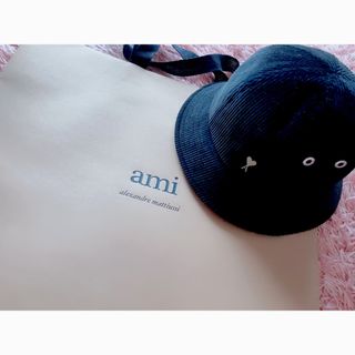 アミ(ami)のAMI PARIS コーデュロイバケットハット　アミパリス(キャップ)