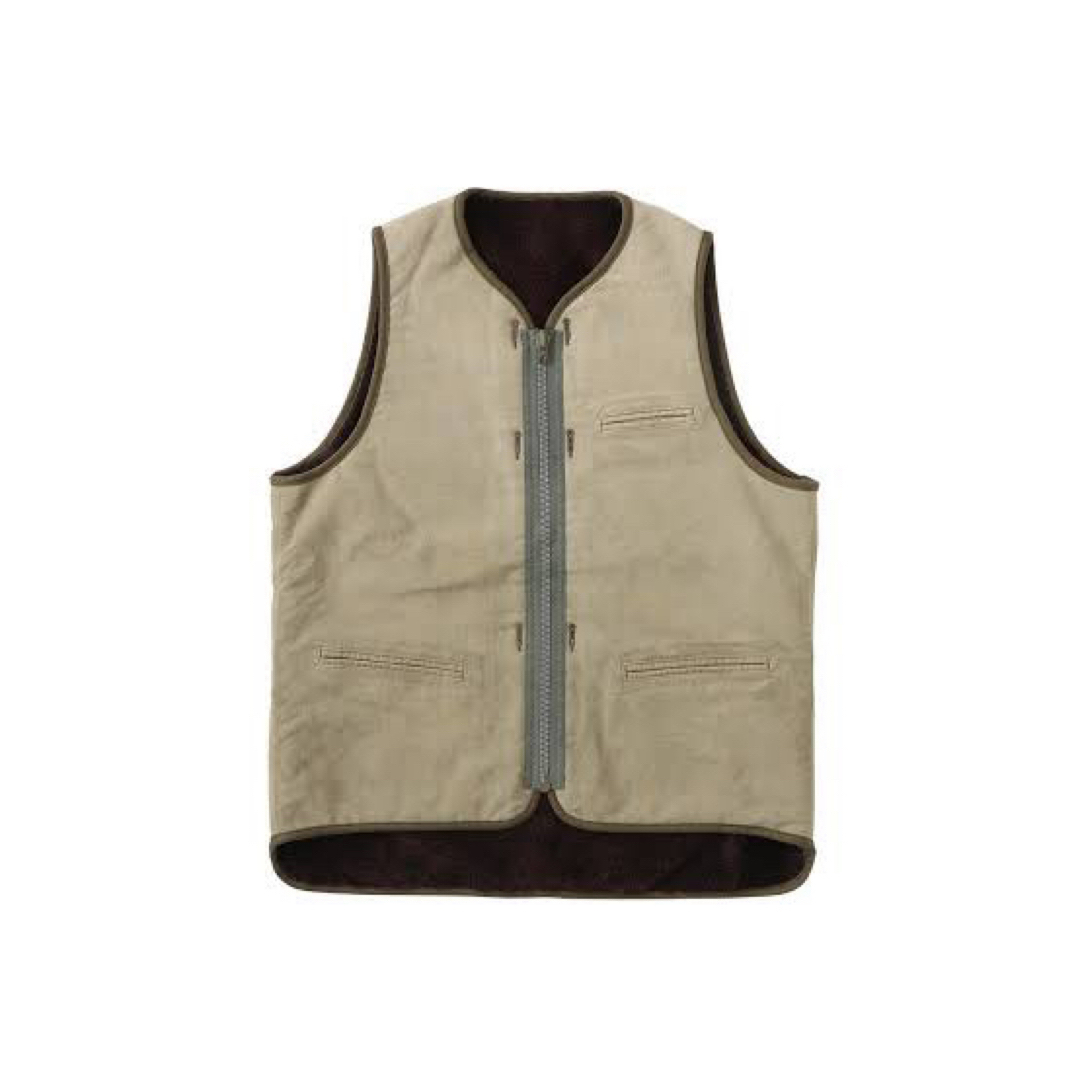 visvim CONTRARY DEPT LINER VEST OLIVE 2ベスト オンラインストア本物