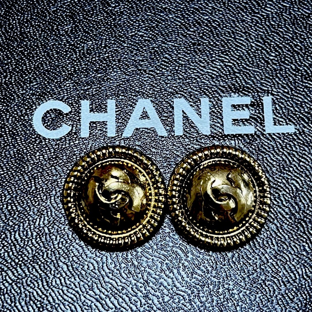 シャネル　chanel  ゴールドボタン　2個セット　ココマーク