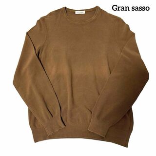 Gran sasso(グランサッソ)★ニット★ブラウン★M